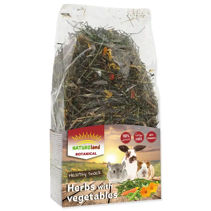 Bylinky NATURE LAND Botanical se zeleninou 125g Bezpečná Platba