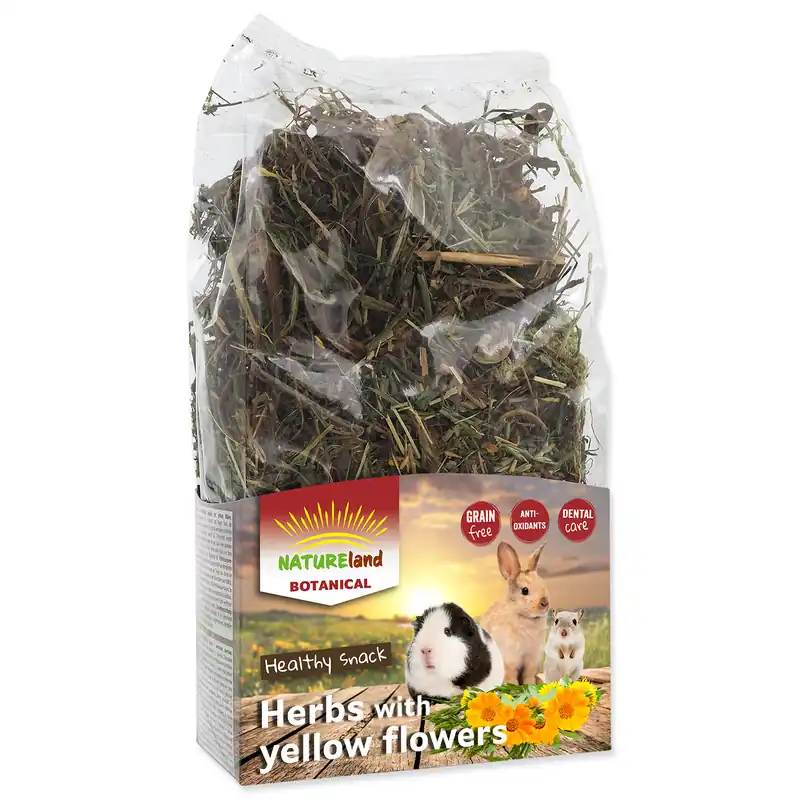 Bylinky NATURE LAND Botanical se žlutými květy 100g Výprodej