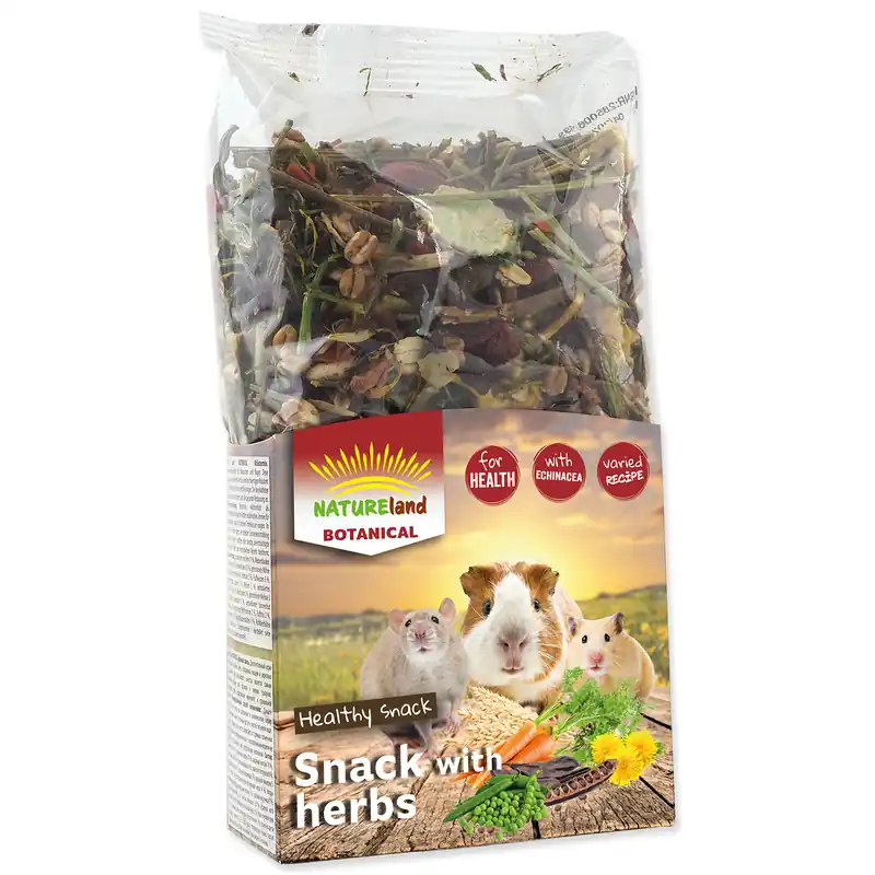 Pochoutka NATURE LAND Botanical bylinkový mix 150g Oblíbený