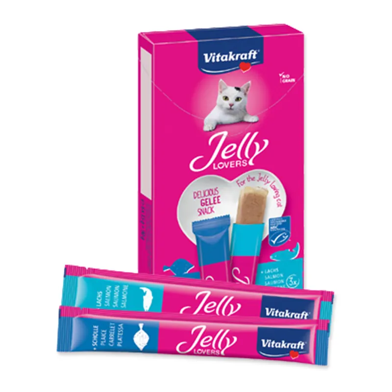 VITAKRAFT Jelly Lovers MP losos / platýs 90g Nejlepší Cena