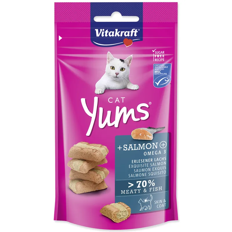 Rychlé Dodání VITAKRAFT Cat Yums, Lachs 40g