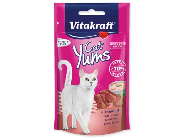 Tovární Cena VITAKRAFT Cat Yums játrovka 40g