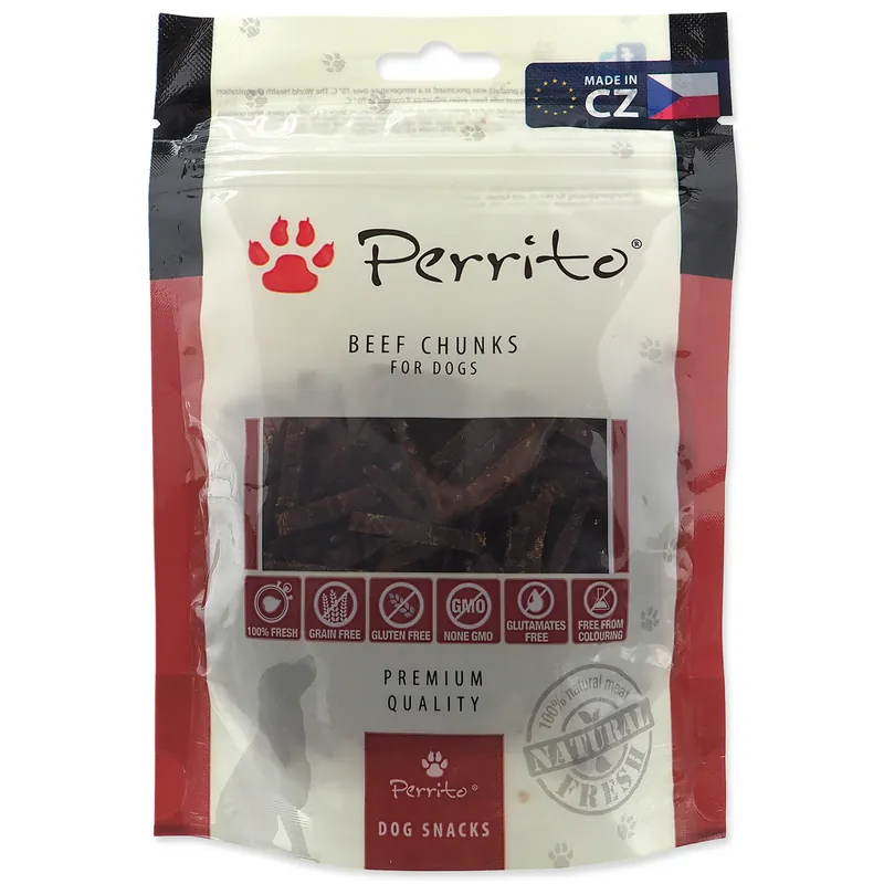 Kup Teď Pochoutka PERRITO Beef Chunks 100g