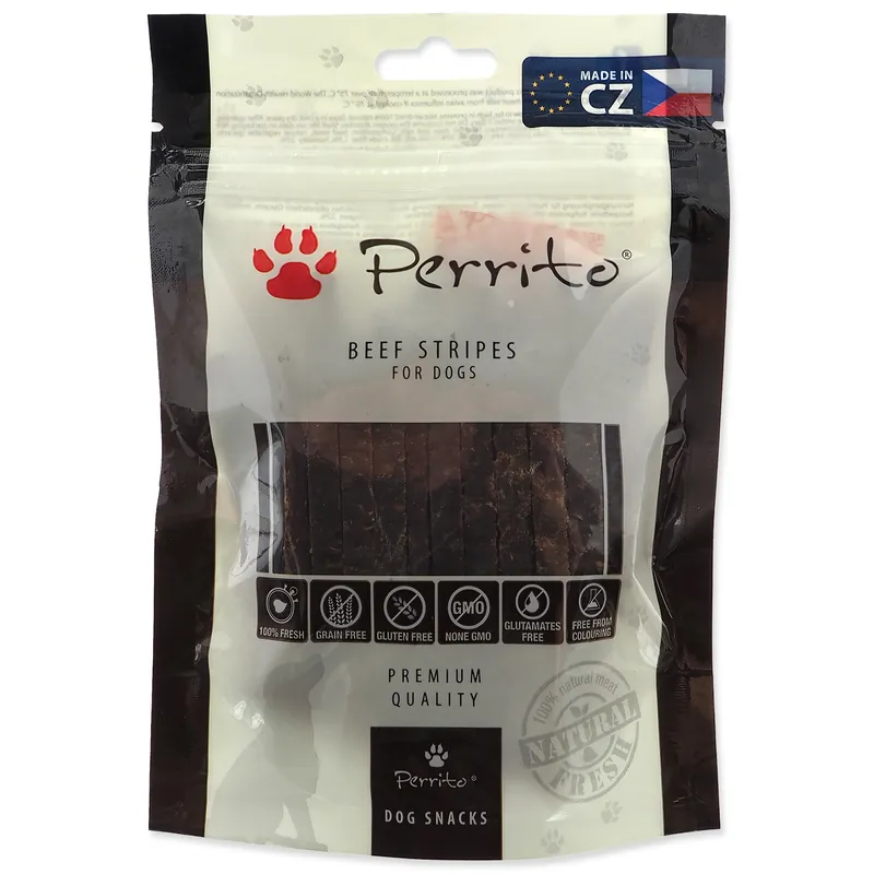 Speciální Cena Pochoutka PERRITO Beef Stripes 100g