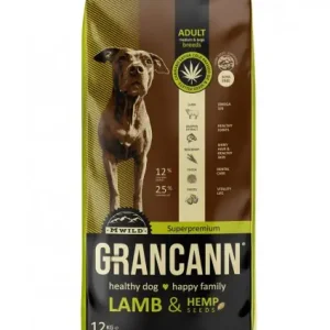 Sleva Grancann Lamb & Hemp seeds Adult medium & large breeds 12 kg