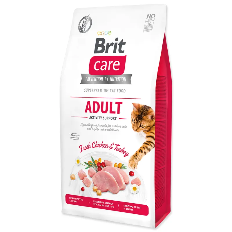 BRIT Care Cat Grain-Free Adult Activity Support 7kg Vrácení Zdarma