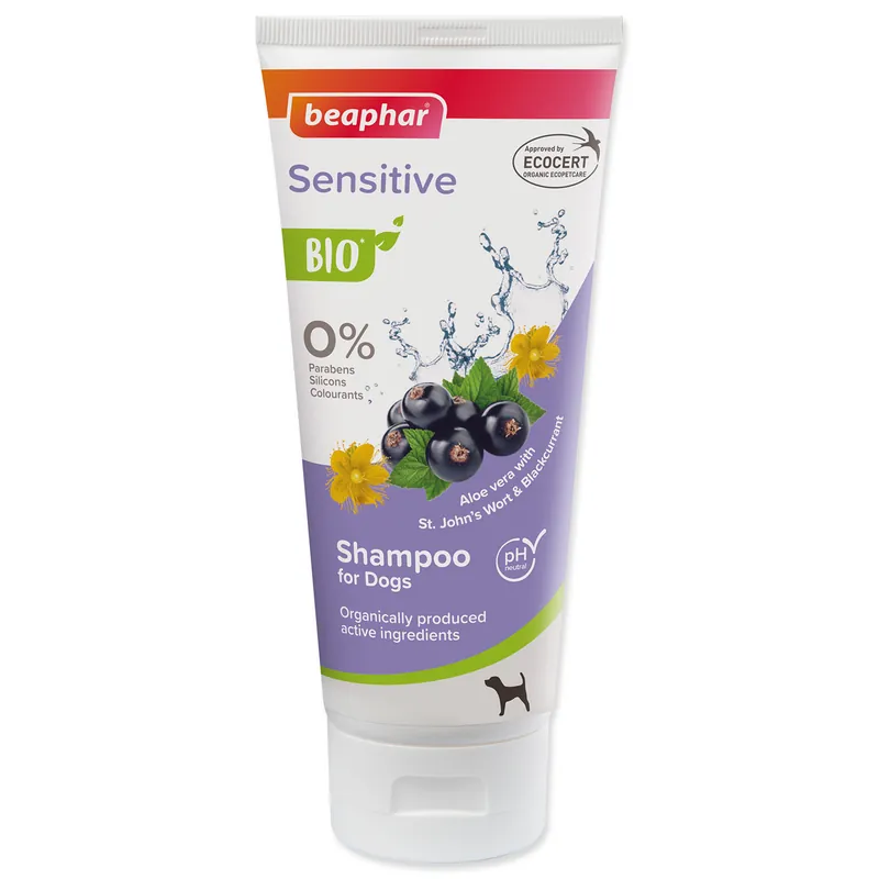 Šampon BEAPHAR BIO pro citlivou kůži 200ml Víkendová Akce