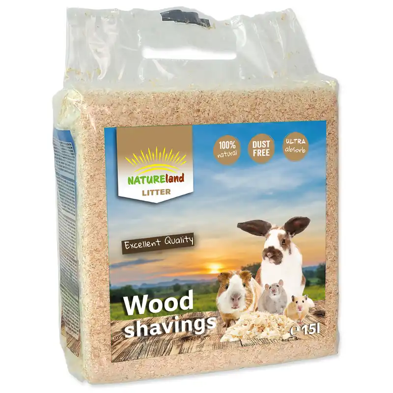 Cenová Bomba Hobliny NATURE LAND Litter 15L 0,9kg