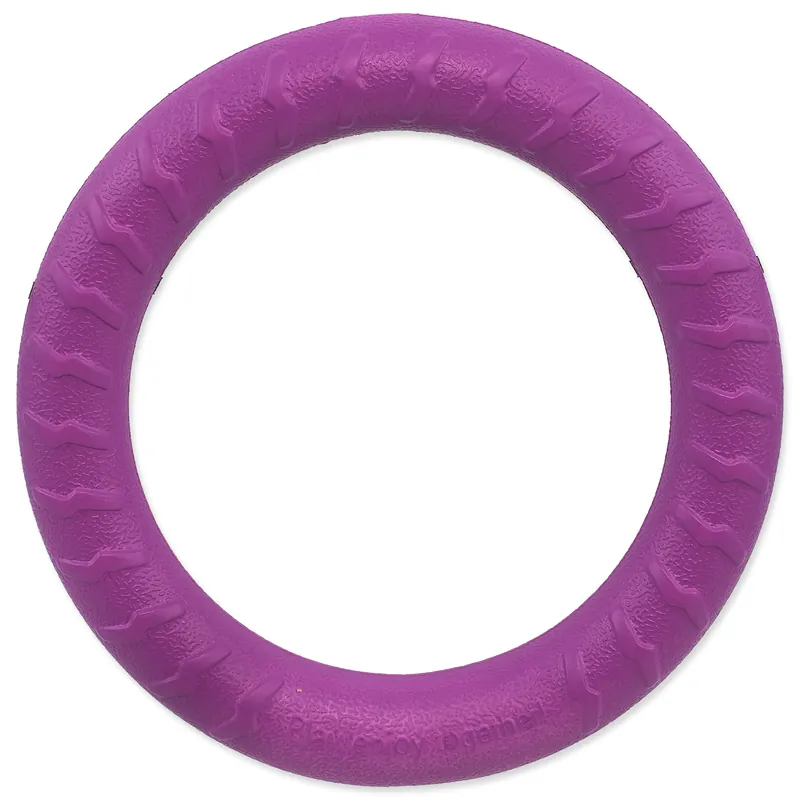 Autentický Hračka DOG FANTASY EVA Kruh fialový 18cm