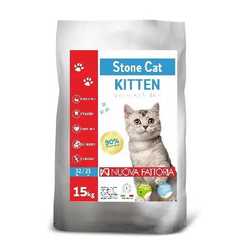 Nuova Fattoria Stone Cat Kitten 15 kg Vysoce Kvalitní