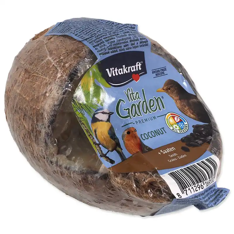 Originální Kokos VITAKRAFT Vita Garden celý plněný semínky