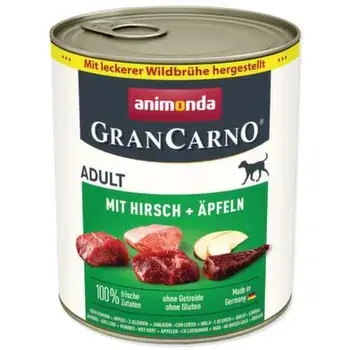 Značkový Konzerva Animonda Gran Carno Adult s jelenem a jablky 800g
