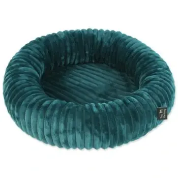 Vysoce Kvalitní Pelech Dog Fantasy Stripe kulatý smaragdově zelený 50cm