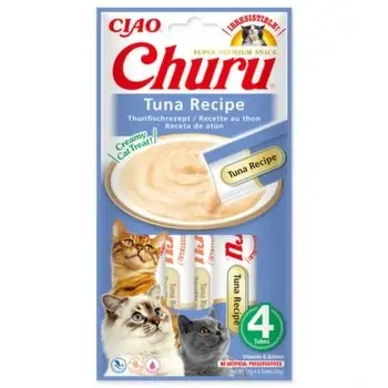 Sleva Churu lízací pochoutka tuňák 4x14g