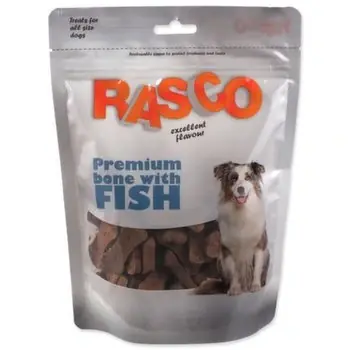 Cenový Hit Pochoutka Rasco masová kost s rybou 5cm 250g