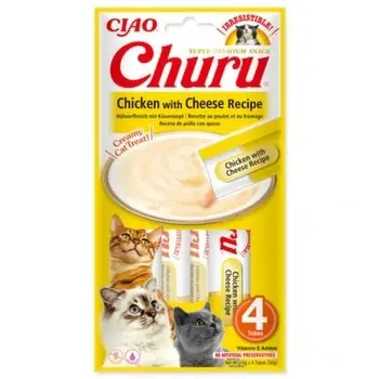 Výprodej Pochoutka Churu kuře se sýrem 4x14g