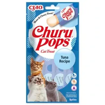 Pouze Dnes Pochoutka Churu Pops tuňák 4x15g