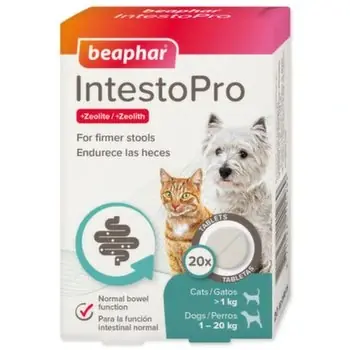 Beaphar IntestoPro S pro psy a kočky 20 tablet Oblíbený