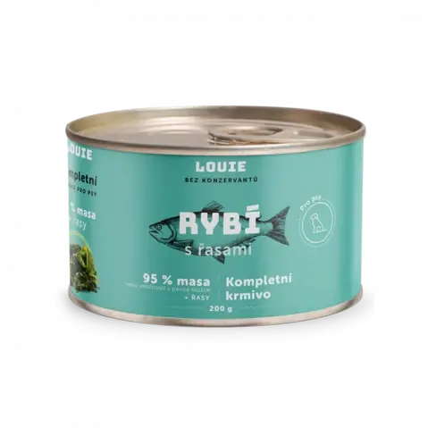 Top Prodej Konzerva Louie rybí s řasami, vitamíny a minerály 200g
