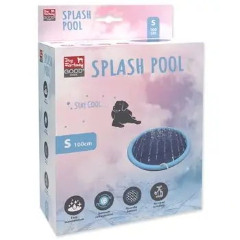 Brouzdaliště Dog Fantasy s vodními tryskami 100cm Pouze Dnes