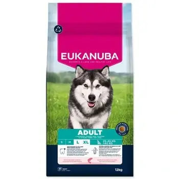 Krmivo EUKANUBA Adult Large rich in salmon and barley 12 kg Rychlé Dodání