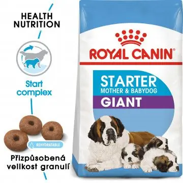 Royal Canin Giant Starter Mother&Babydog granule pro březí nebo kojící feny a štěňata obřích plemen 15kg Poslední Šance