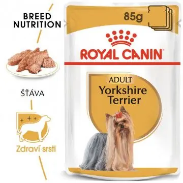 Víkendová Akce ROYAL CANIN Yorkshire Loaf kapsička s paštikou pro jorkšíra 12x