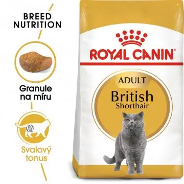 Royal Canin British Shorthair Adult granule pro britské krátkosrsté kočky 2kg Značkový