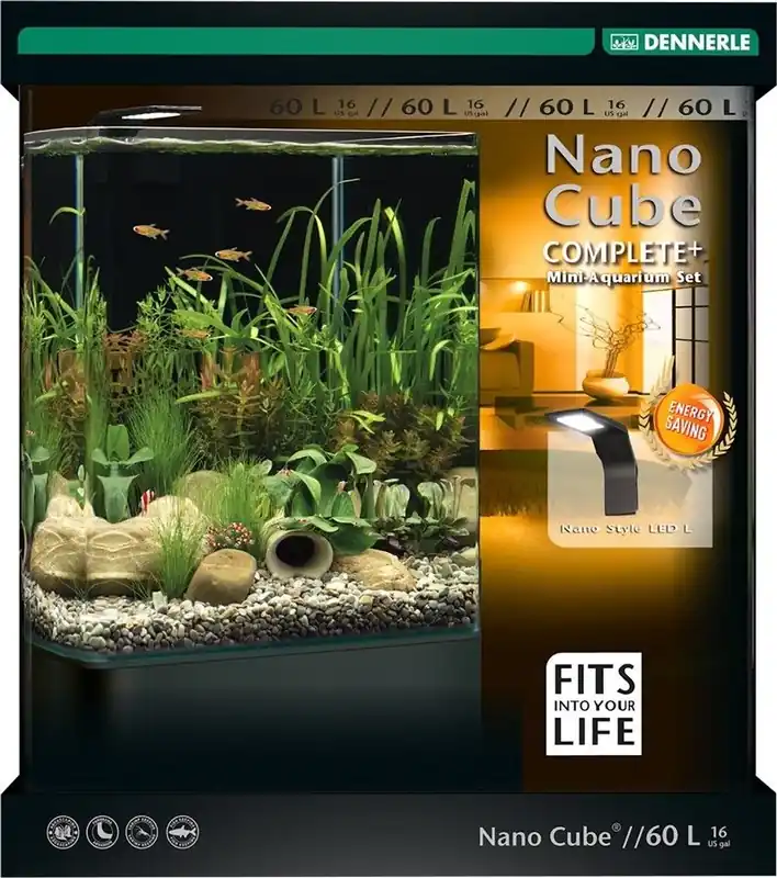 Akční Cena DENNERLE Akvárium NanoCube Complete+ LED 60 l