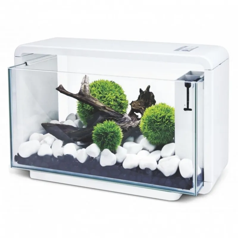 Značkový Nano akvárium biotop De luxe 25 l bílé