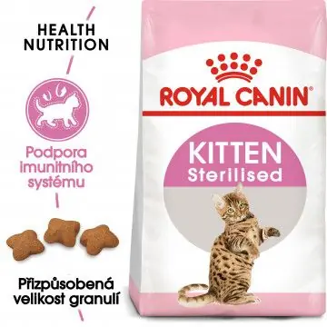 Nízká Cena Royal Canin Kitten Sterilised granule pro kastrovaná koťata 0,4kg