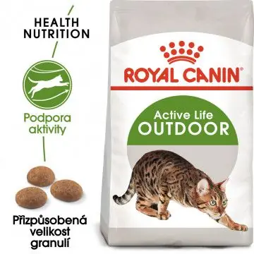 Royal Canin Outdoor granule pro kočky s častým pohybem venku 0,4kg Tovární Cena