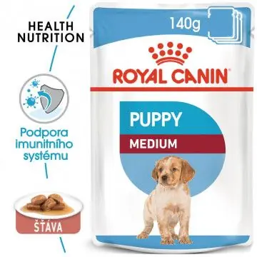 Pouze Dnes ROYAL CANIN Medium Puppy kapsička pro střední štěňata 10x