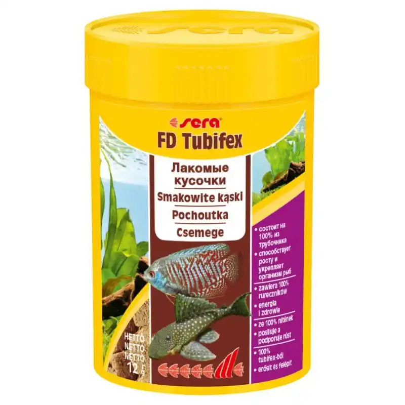 Sera FD Tubifex 100 Ml Rychlé Dodání