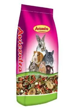Krmivo avicentra pro malé hlodavce delux 12,5 kg Zlevněný