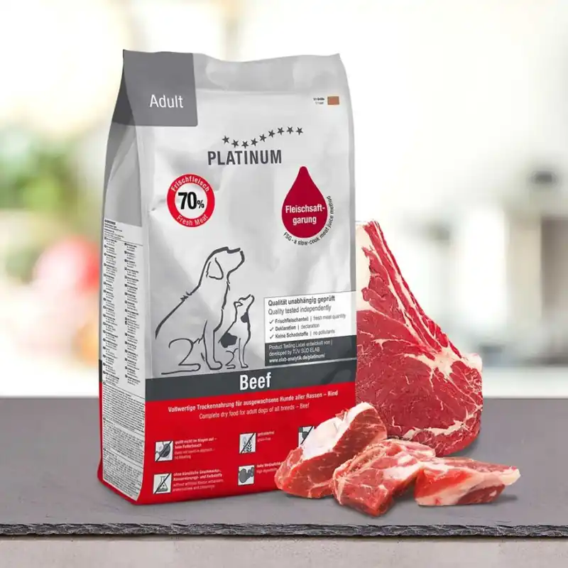 Platinum Adult Beef - Hovězí 1,5 kg Cenová Bomba