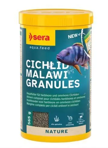 Sera Cichlid Malawi Granules 1.000 ml (565 g) Nakupujte Hned