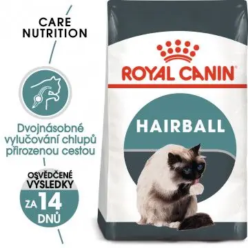 Royal Canin Hairball Care granule pro kočky pro správné vylučování 2kg Oblíbený