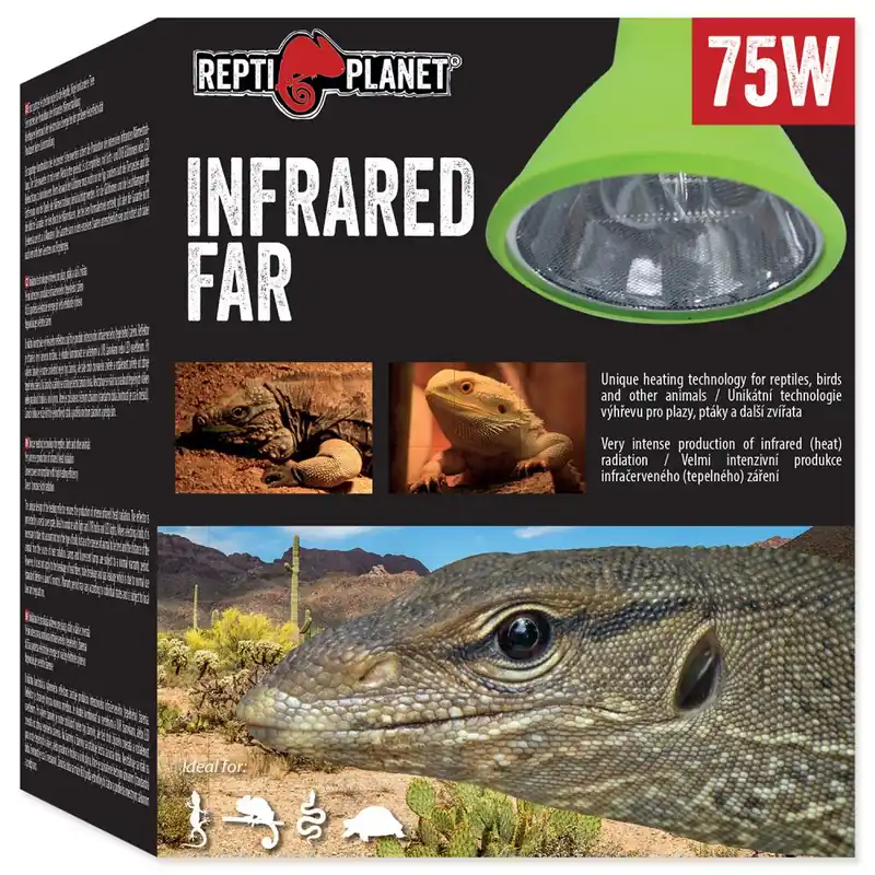 Žárovka výhřevná REPTI PLANET Far Infrared HEAT (75W) Akční Nabídka
