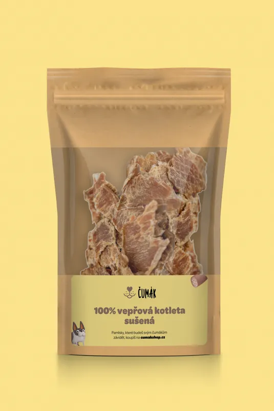 Super Cena 100% vepřová kotleta, sušená (50 g)
