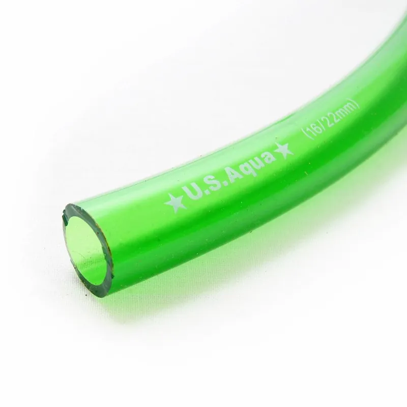Finální Výprodej Akvarijní hadice 16/22 zelená, síla 2,2mm / délka 1 metr