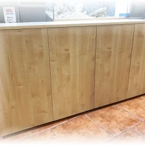 Akvarijní skříňka Akvamex style černá matná 150x50x60 cm výška Víkendová Akce