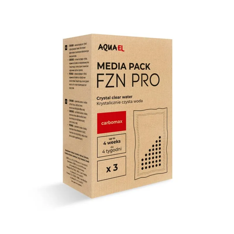Aquael MEDIA PACK FZN PRO CARBON 3KS Originální