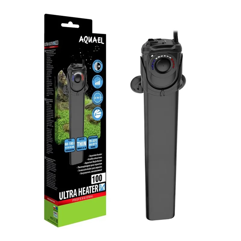 AQUAEL Plastové topítko ULTRA HEATER D&N 100W Objednat Nyní