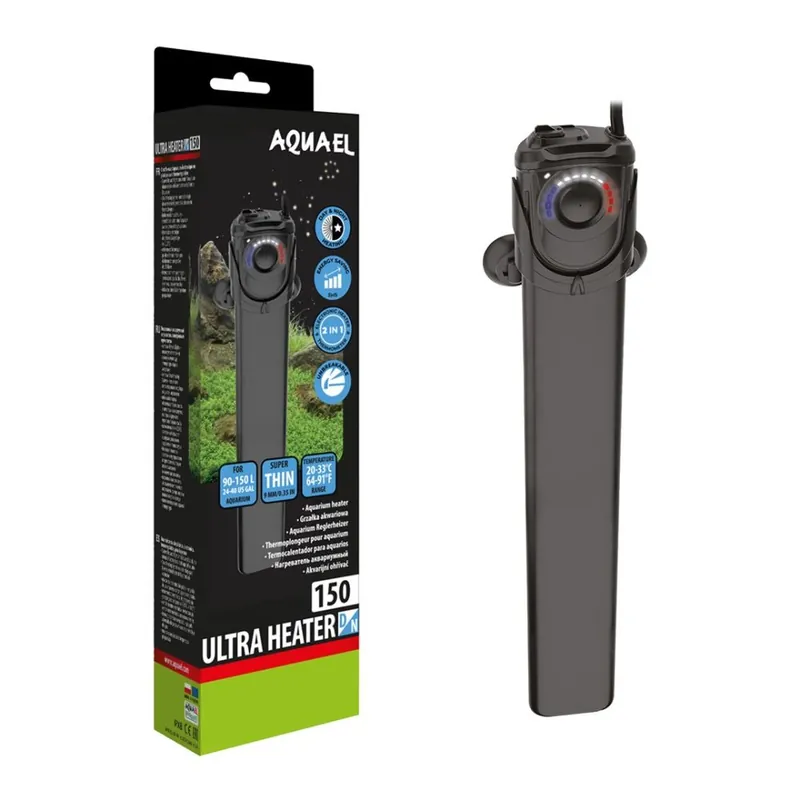 AQUAEL Plastové topítko ULTRA HEATER D&N 150W Oblíbený