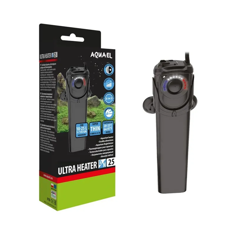 AQUAEL Plastové topítko ULTRA HEATER D&N 25W Sleva