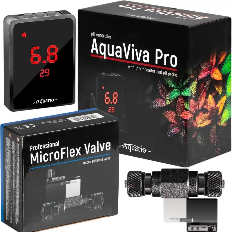 Poslední Šance Aquario pH controler CO2 set s magnetoventilem