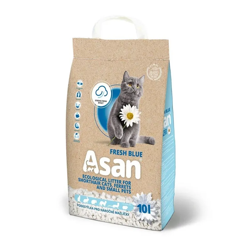 Výhodná Nabídka Asan Cat Fresh Blue 10 l