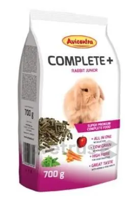 Avicentra COMPLETE+ králík junior 700g Speciální Cena