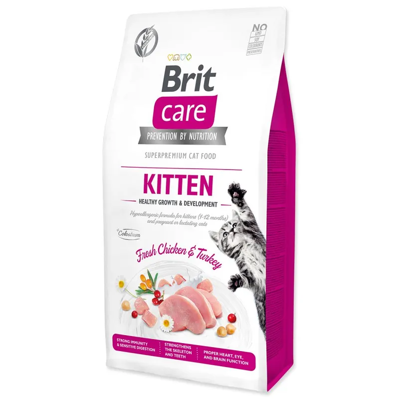 BRIT Care Cat Grain-Free Kitten Healthy Growth & Development 2kg Nakupujte Hned